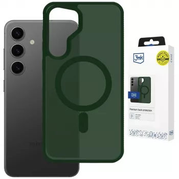 3MK Smoke MagCase til Apple iPhone 17 Pro Max - grøn gennemsigtig beskyttelsescover med MagSafe