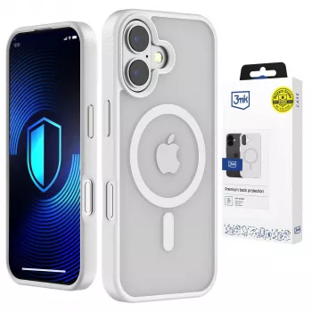 3MK Smoke MagCase til Apple iPhone 17 - hvid