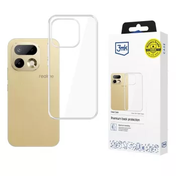 3mk Clear Case til Realme 16 Pro 5G - Transparent TPU-bagcover med Absorber™-teknologi