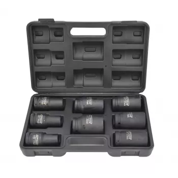 AWTOOLS Impact Socket Set 3/4, 8 Pcs, Long
