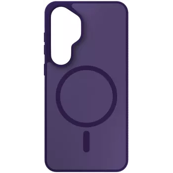 3MK Smoke MagCase til Samsung Galaxy S26 - lilla gennemsigtigt MagSafe-cover