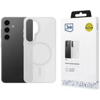 3MK Smoke MagCase til Samsung Galaxy S25 - hvid