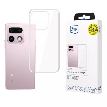 3mk Clear Case til Realme 10 Pro+ 5G - Gennemsigtigt TPU-beskyttelsescover til bagsiden med Absorber125™-teknologi