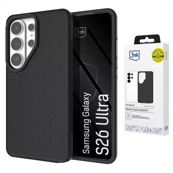 3MK Fortis MagCase til Samsung Galaxy S26 Ultra - sort
