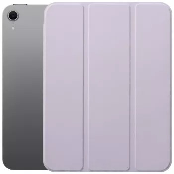 3mk Hardy TabCase lilla til Apple iPad Air 11 (M2/M3/M4) - beskyttelsescover med stander og penneholder