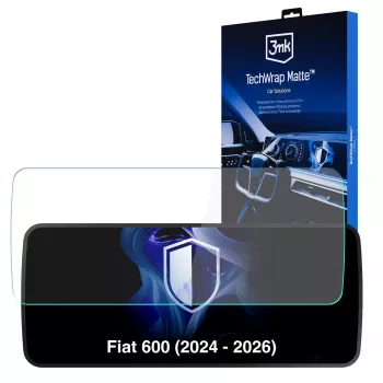 3MK PROTECTION TechWrap mat cluster-beskyttelsesfolie til Fiat 600 (2024-2026)