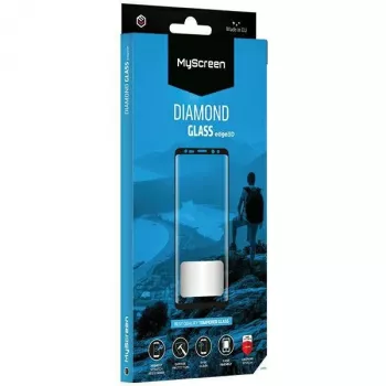 MyScreen Diamond Glass Edge 3D panserglas skærmbeskyttelse til Infinix Note 50s (sort)