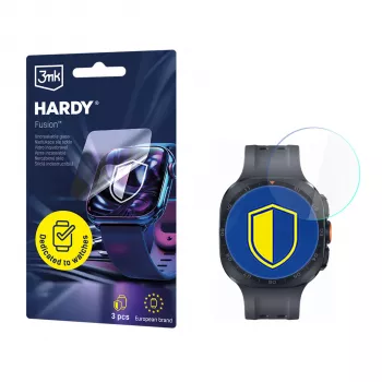 3mk Hardy Fusion Watch-beskyttelse til Samsung Galaxy Watch Ultra 2 (2026) - transparent hybridfolie displaysbeskyttelse
