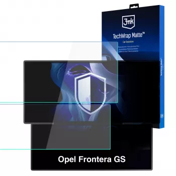 3MK PROTECTION Opel Frontera GS (2025 - ) - 3mk TechWrap Mat Centerdisplay-beskyttelsesfilm