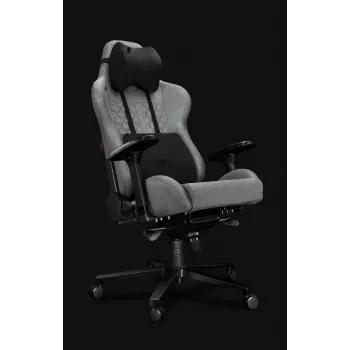 YUMISU 2050 kontorstol, stofbetræk, Cloud/Black (Y-2050-LB-M)