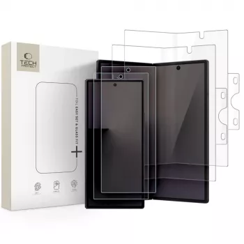 TECH-PROTECT Easy Set Folie & Glas FIT+ 4-i-1-beskyttelsessæt til Samsung Galaxy Z Fold 8 – Ultra Clear