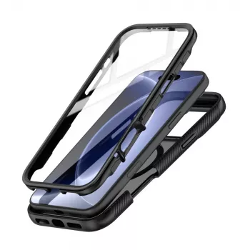 Tech-Protect Defense MagSafe-cover til iPhone 17 Pro / 18 Pro Mat sort