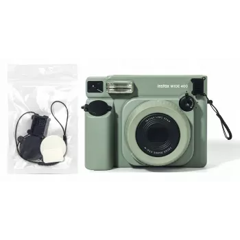 LOVEINSTANT Udløserdæksel & eksponeringskorrektionssæt til Fujifilm Instax Wide 400