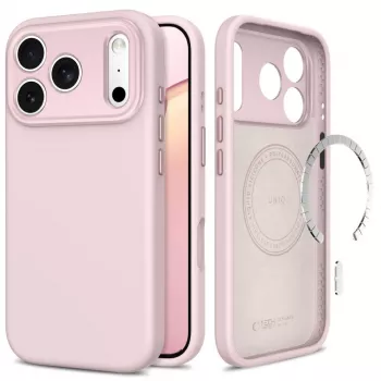 Tech-Protect Uniq MagSafe Clear Case til iPhone 17 Pro / 18 Pro soft pink