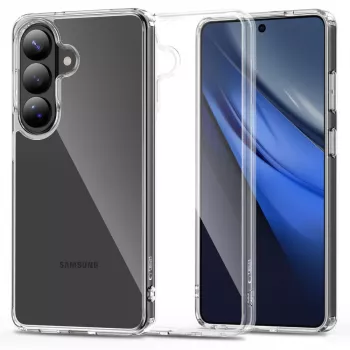 Tech-Protect FlexAir Hybrid-cover til Samsung Galaxy S26 - transparent