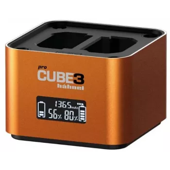 Hähnel ProCube 3 Twin oplader til Sony-kameraer (1000 577.2)