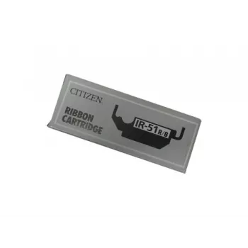 Citizen IR/51 sort/rød Epson-kompatibel farvebåndskassette - Original