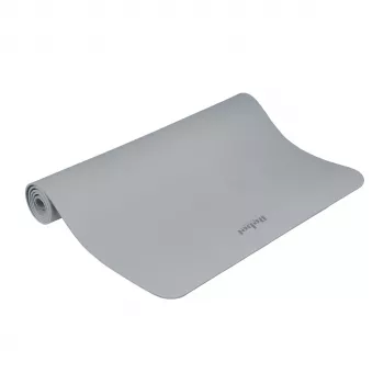 REBEL ACTIVE TPE Exercise Mat 200x115x1 cm Grey - Yoga, Pilates, Fitness