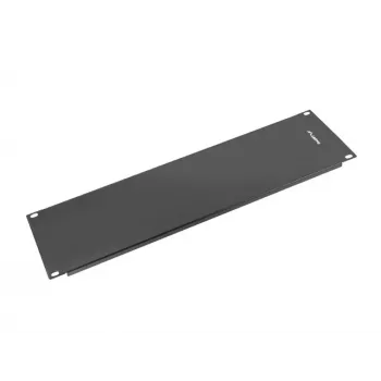 LANBERG AK-1404-B 19 inch 3U rackblændpanel, sort