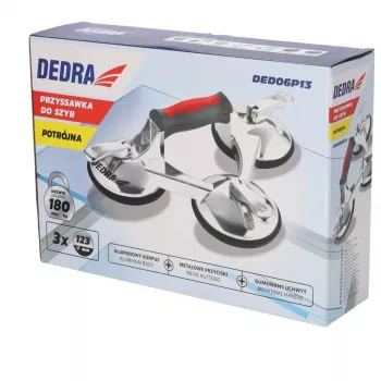 DEDRA DED06P13 sugekop 40 kg enkelt sugekop 118 mm