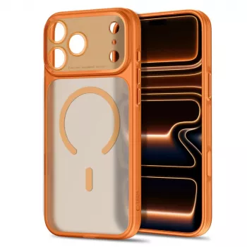 TECH-PROTECT MagPrime MagSafe CC iPhone 17 Pro / 18 Pro mat Cosmic Orange