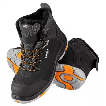 NEO TOOLS 82-177-47 Insulated Safety Boots S1 SR CI FO, Composite Toe Cap, Size 47