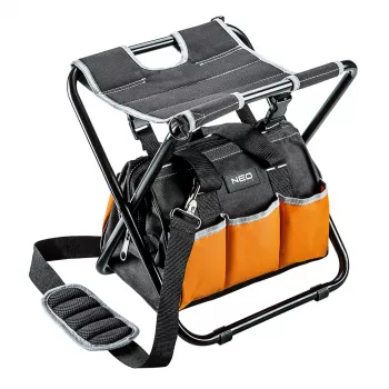 NEO TOOLS skammel med installatørtaske