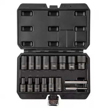 NEO TOOLS 1/2 inch topnøglesæt til beskadigede møtrikker, 16 stk.