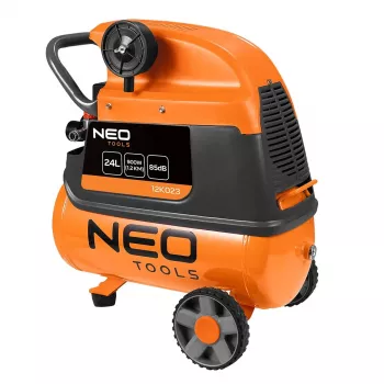 NEO TOOLS 24 L oliesmurt luftkompressor 1,5 kW 8 bar 230V