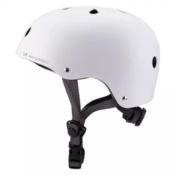 WOZINSKY BMX/scooter cykelhjelm letvægt 48-52 cm - hvid