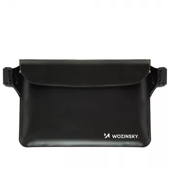 WOZINSKY WWS-01 vandtæt PVC-hoftetaske sort