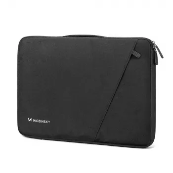 Wozinsky WTNP-17B 17 inch laptop-dokumenttaske med udtrækkeligt håndtag - sort