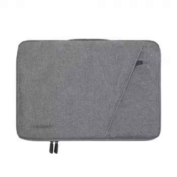 Wozinsky WTNP-17G 17 inch laptoptaske med skjult håndtag - grå