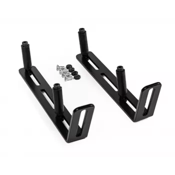 Wheel Stand Pro tastaturholder – højde- og vinkeljusterbar stålmonteringsplade til fuld størrelse tastaturer