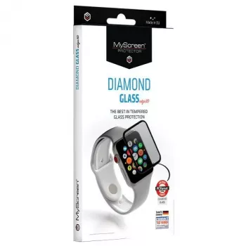 MYSCREEN PROTECTOR MS Diamond Glass Edge 3D 2.5D Apple Watch Ultra/Ultra 2 49mm sølv