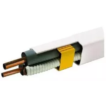 IVENSIS IPWP60 hvid loftroset – 60 mm rund PP-afdækning til pendellampe-kabelforbindelser
