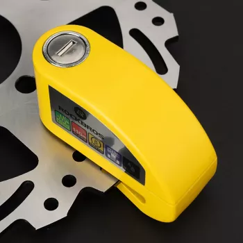 ROCKBROS LBAYG8308 skivebremselås med 110 dB alarm - orange