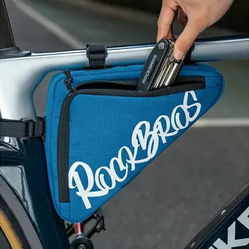 Rockbros G002 Flash Journey Triangular Frame Bag 1.4 L - Blue