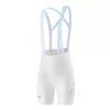 ROCKBROS damecykeltrøje-bibshorts med 3D-sædepolstring, hvid, størrelse S