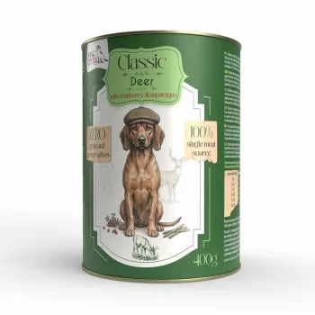 Syta Micha Wet Dog Food Deer with Cranberry Grain-Free 400g Can