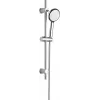 DEANTE NER_051K håndbruser med 6 funktioner og antikalk-system, krom
