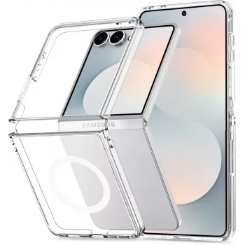 Tech-Protect Flexair Hybrid MagSafe cover til Samsung Galaxy Z Flip 8 transparent