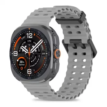 Tech-Protect Iconband Pro silikone armbånd til Samsung Galaxy Watch Ultra 1/2 47mm grå