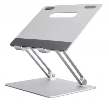 Camrock AP-2D laptopstativ, 11–15,6 inch, højde- og vinkeltilpasset, foldbart, aluminium (CR4280)
