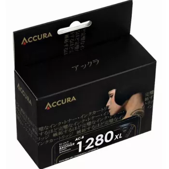 ACCURA AC-B1280BXL high yield sort blækpatron til Brother LC1280XLBK