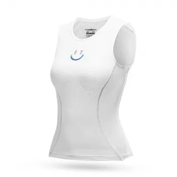 ROBOROCK Rockbros YDBX001 dame hurtigtørrende ærmeløs cykeltrøje M/L - hvid