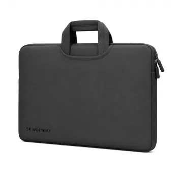 Wozinsky WNT-15B 15,6 inch neopren-laptophylster med skjult håndtag - sort