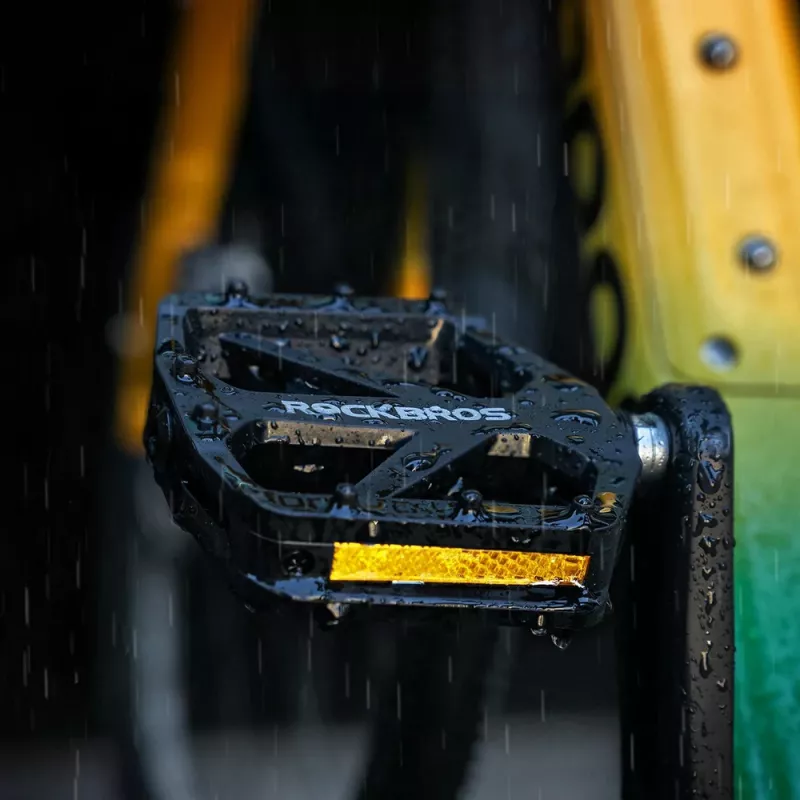 ROCKBROS BP2602 nyloncykelpedaler, sort