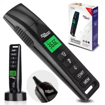 Promedix PR-638 berøringsfrit infrarødt medicinsk termometer