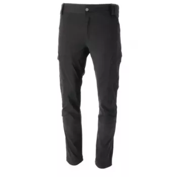 DEDRA Oregon beskyttelsesbukser XXL/56 - grå/orange, EN 381-5 klasse 1, Cordura-forstærket